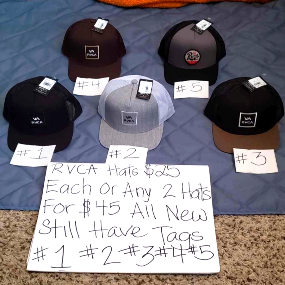 RVCA HATS